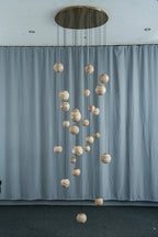 Celestia Alabaster Globe Chandelier