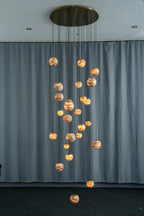 Celestia Alabaster Globe Chandelier