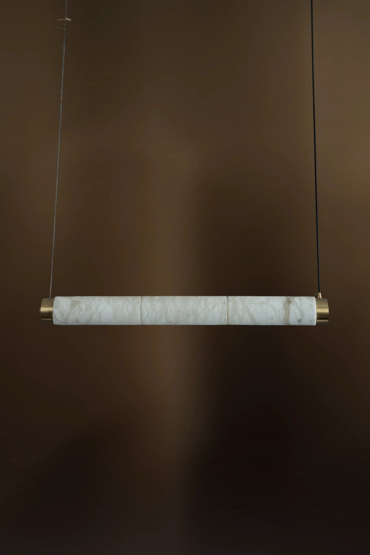Varenna Slim Alabaster Linear Pendant