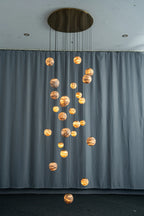 Celestia Alabaster Globe Chandelier