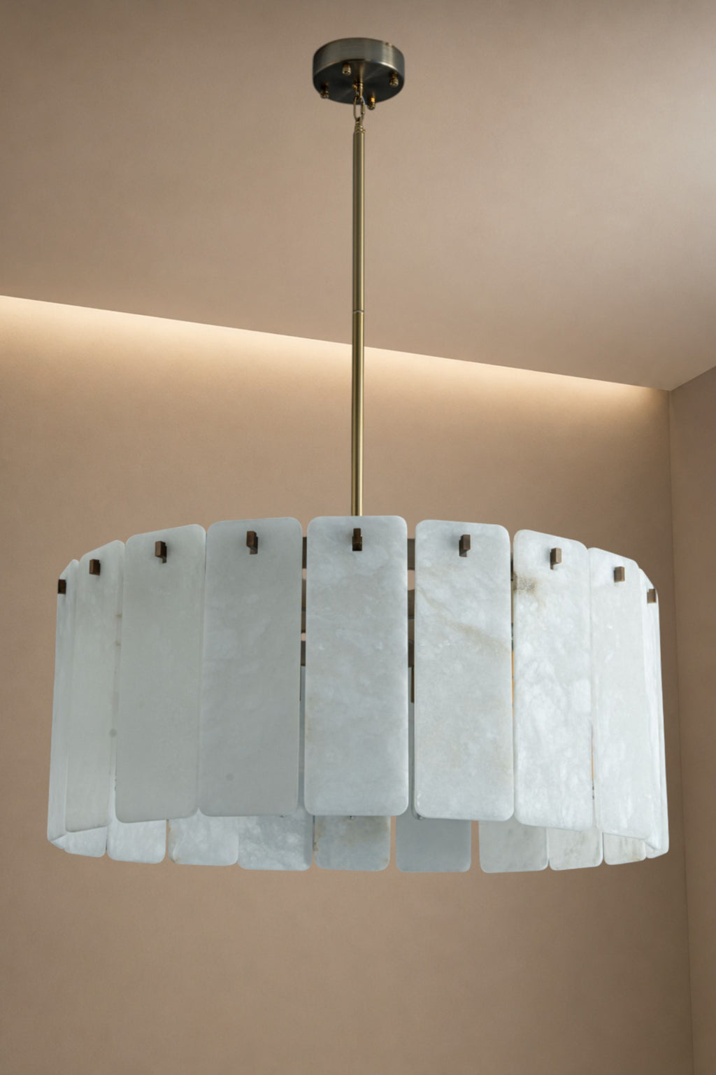 Varenna Alabaster Round Chandelier