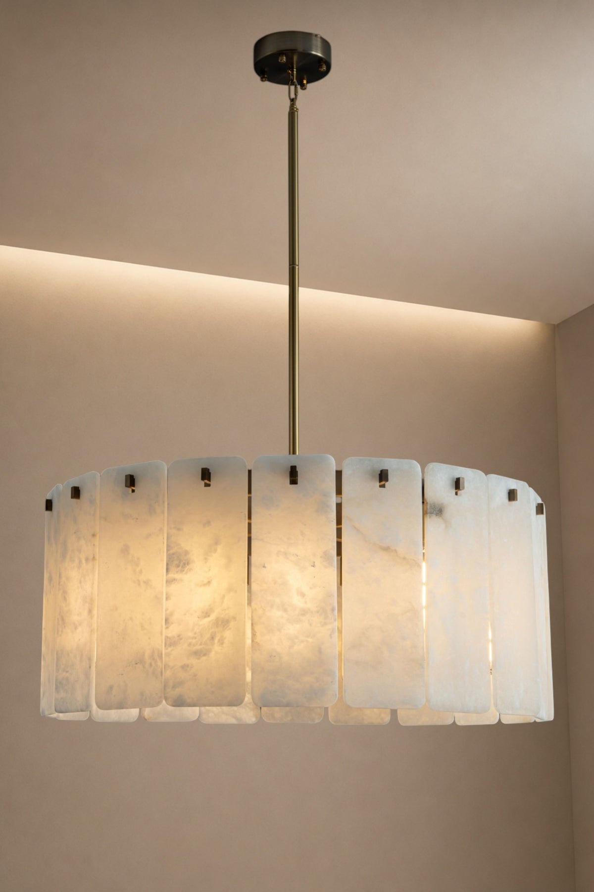 Varenna Alabaster Round Chandelier