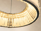 Edessa Alabaster & Crystal Ring Chandelier