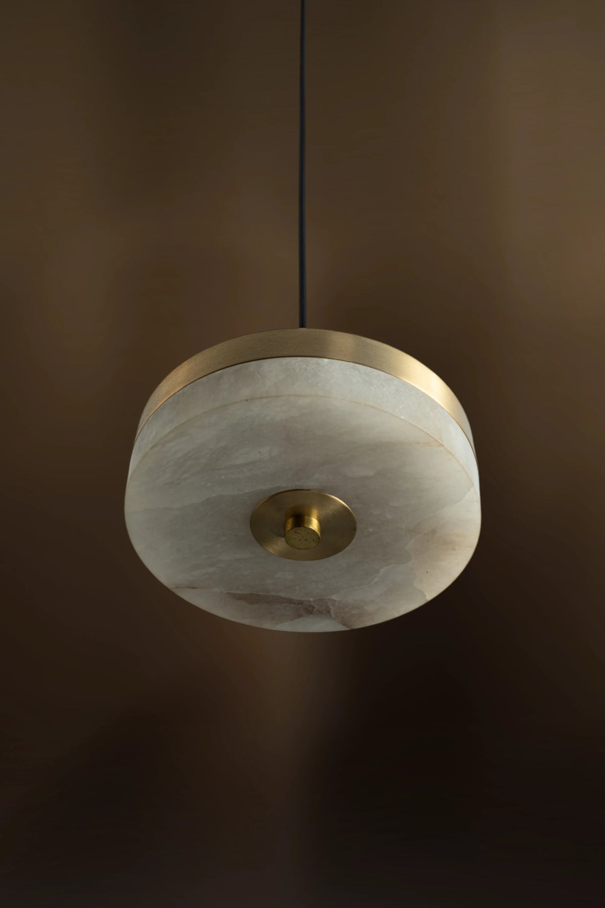Halo Alabaster Pendant