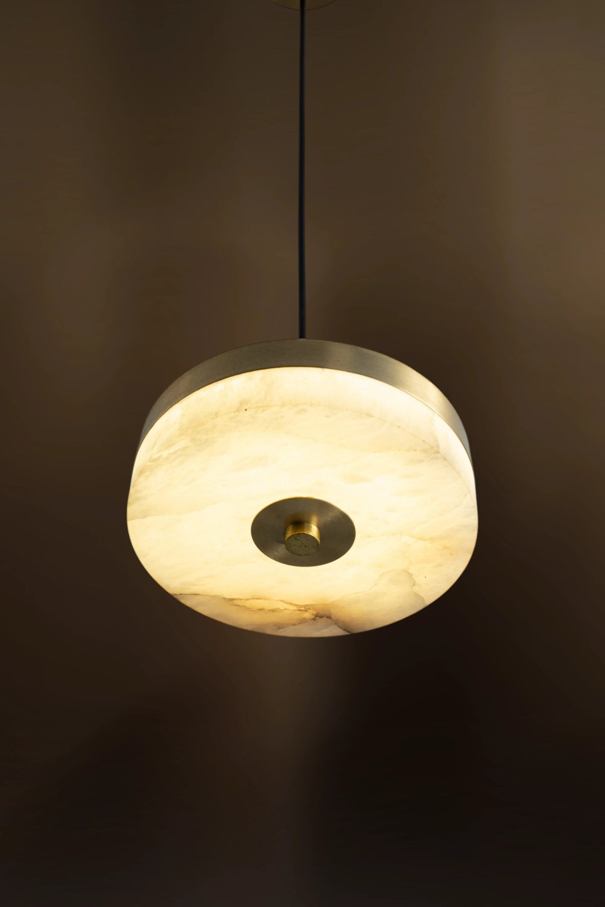 Halo Alabaster Pendant