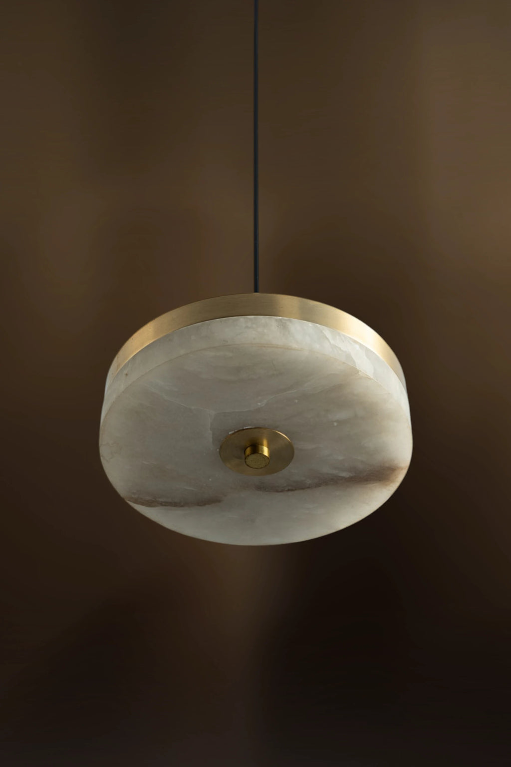 Halo Alabaster Pendant
