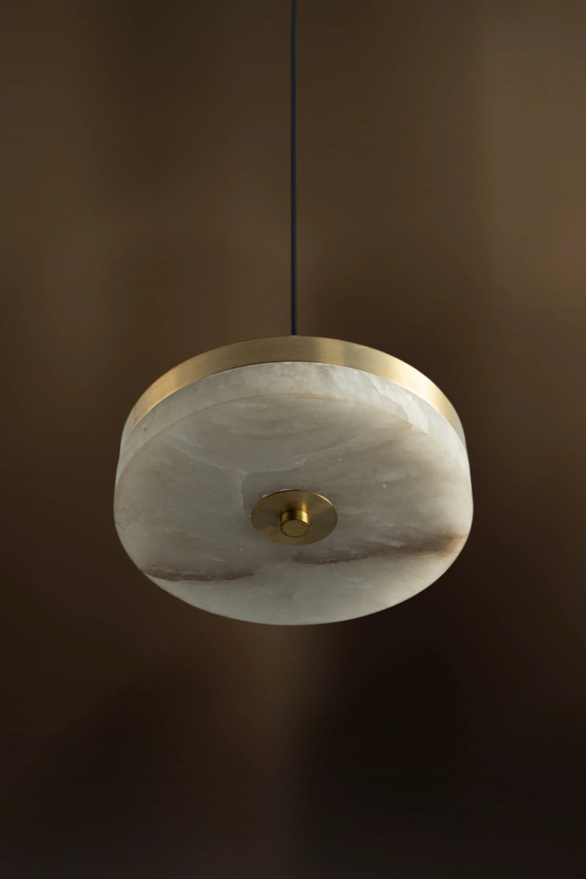 Halo Alabaster Pendant
