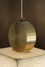 Artisan Cube Alabaster Pendant