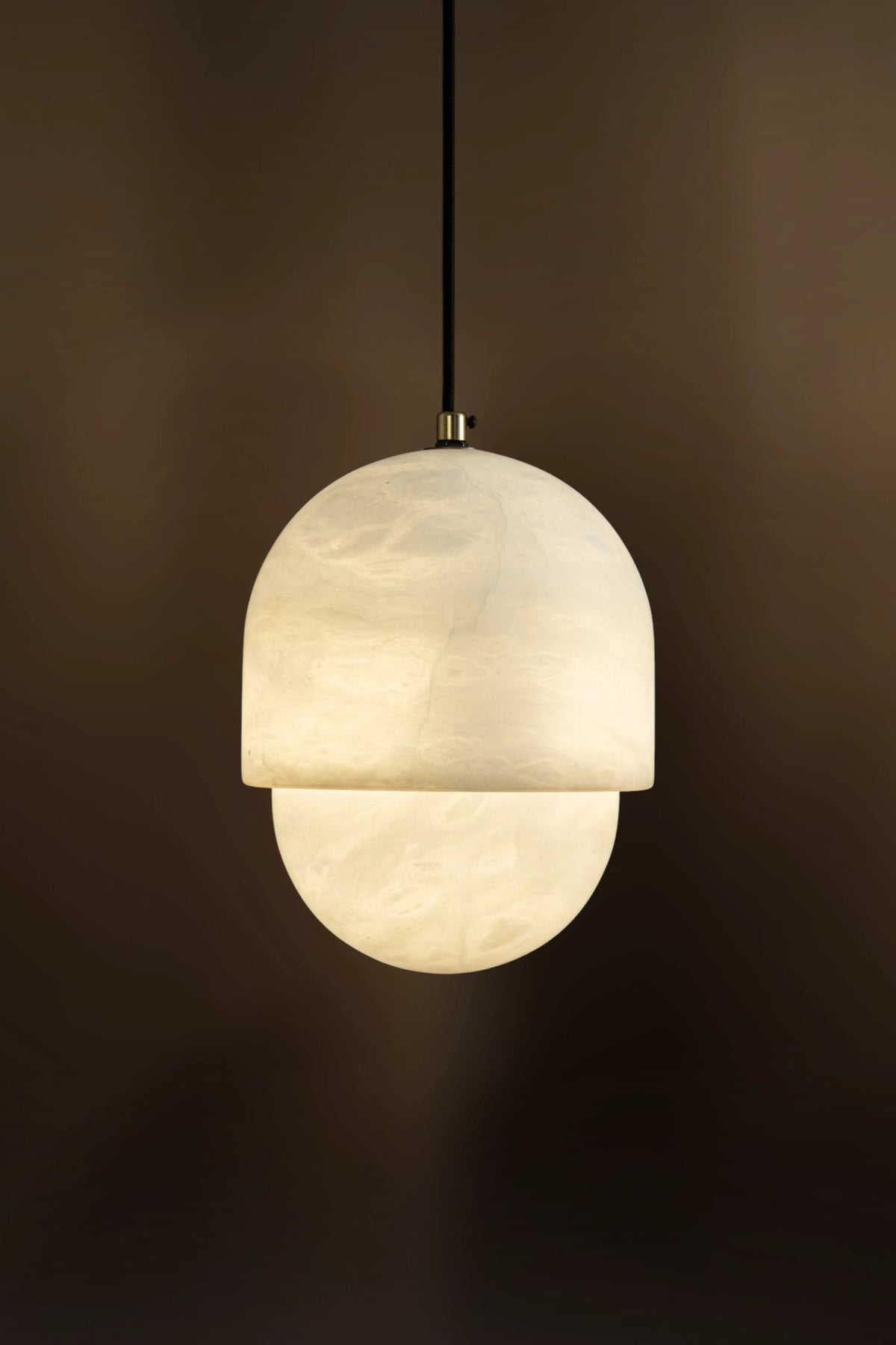 Elara Pebble Alabaster Pendant