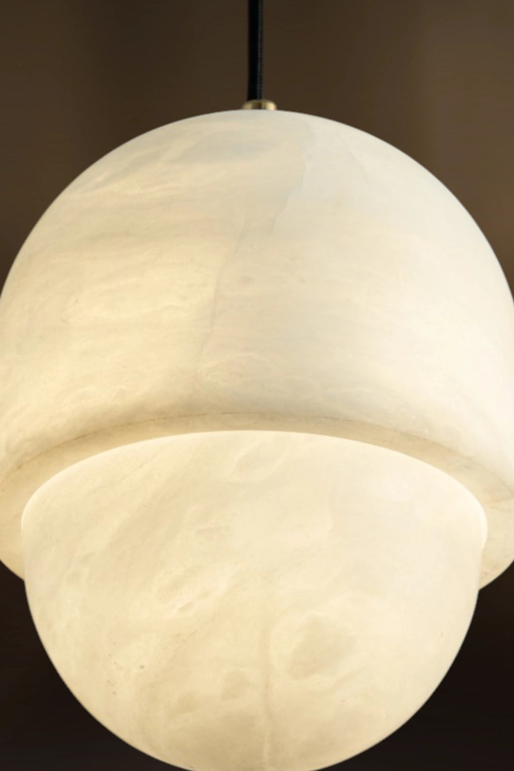 Elara Pebble Alabaster Pendant