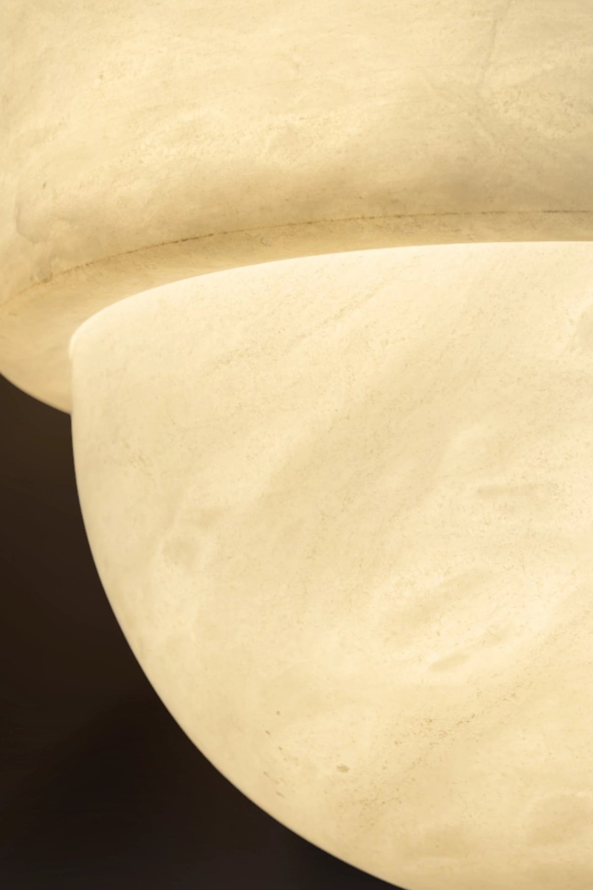 Elara Pebble Alabaster Pendant