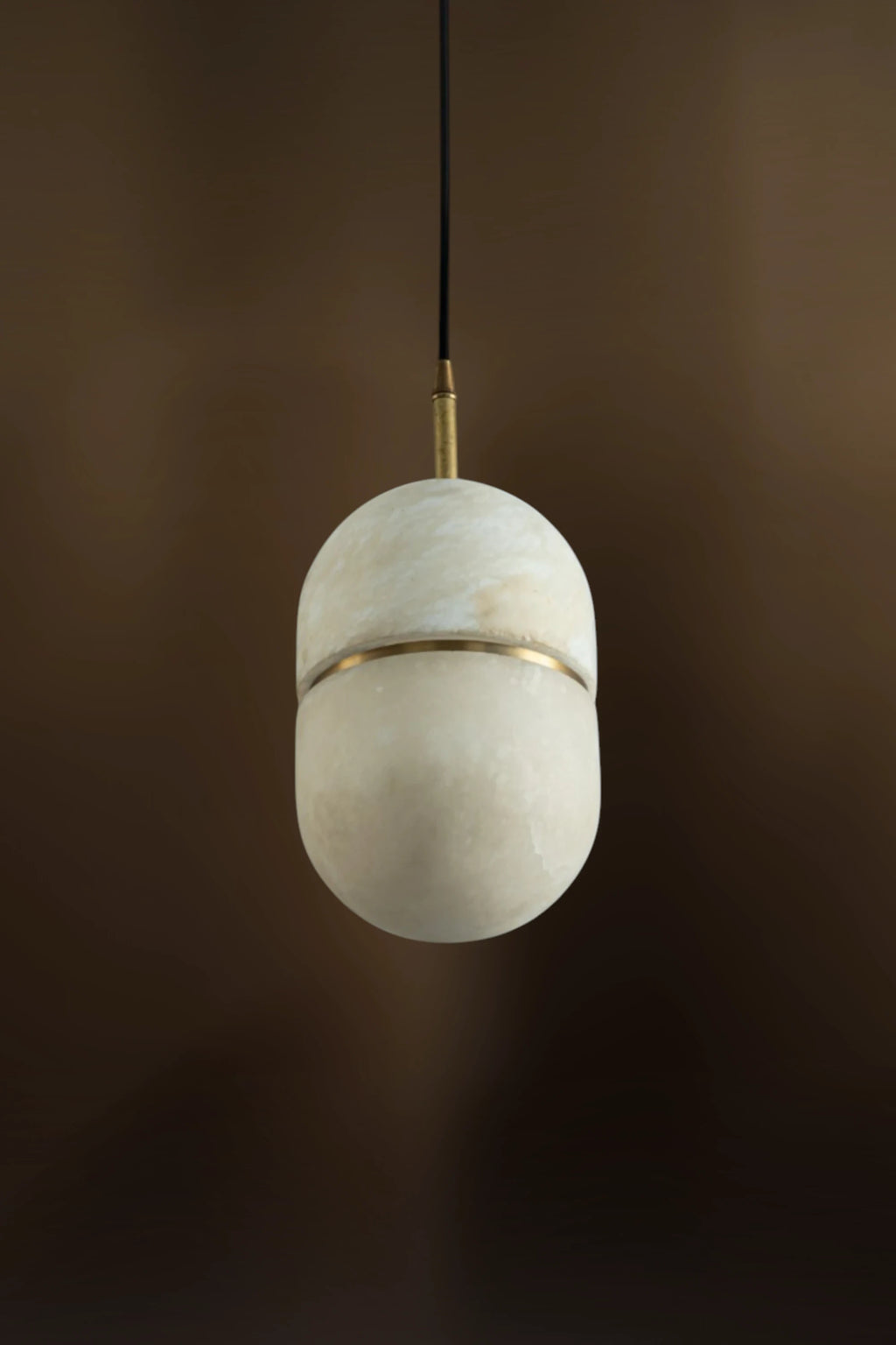Elara Capsule Alabaster Pendant