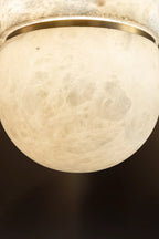 Elara Capsule Alabaster Pendant