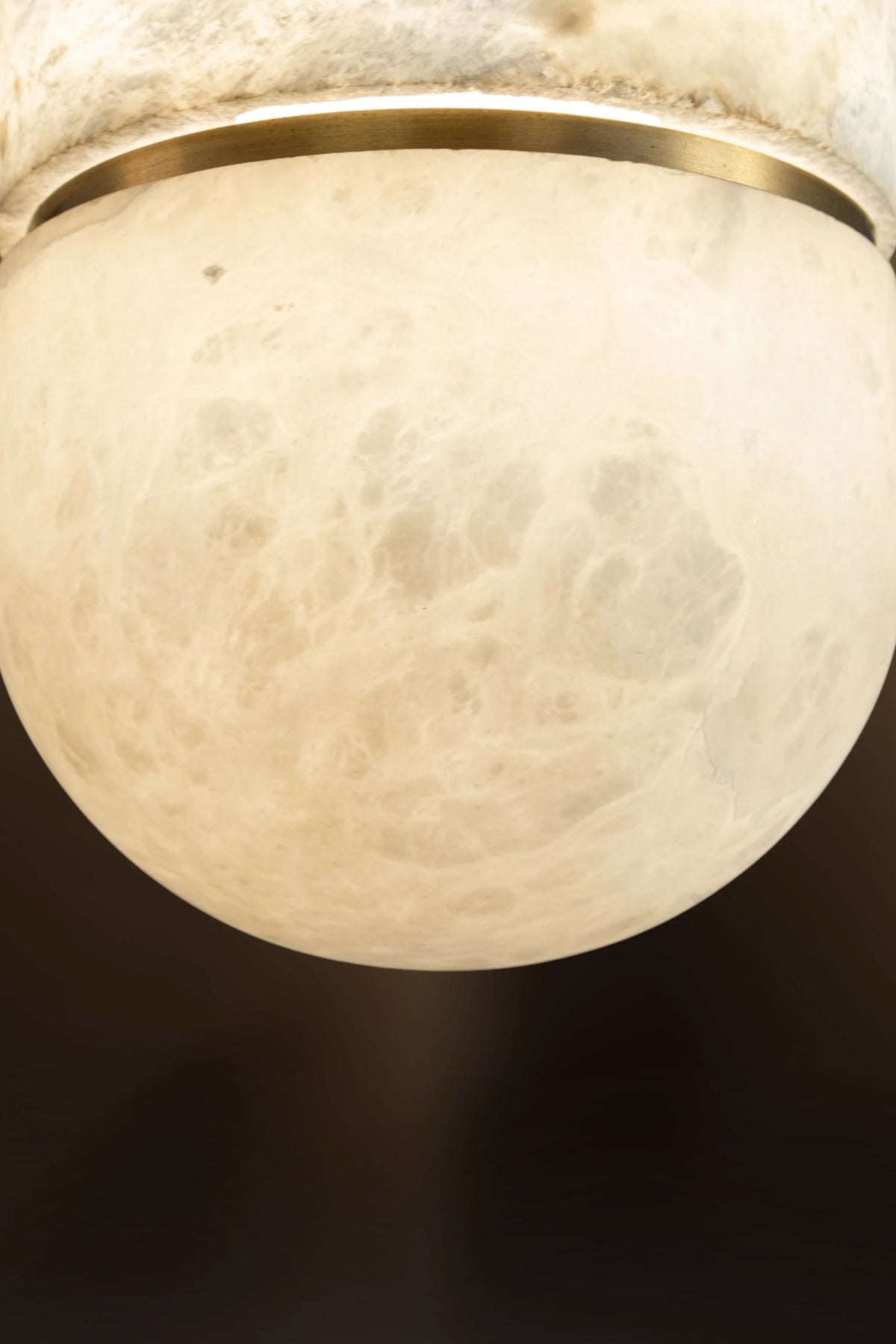 Elara Capsule Alabaster Pendant