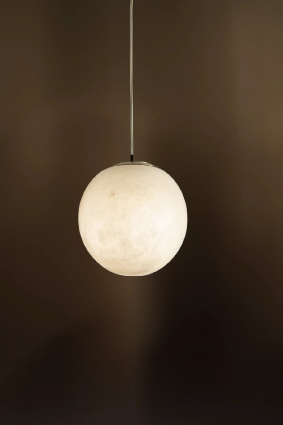 Elara Globe Alabaster Pendant