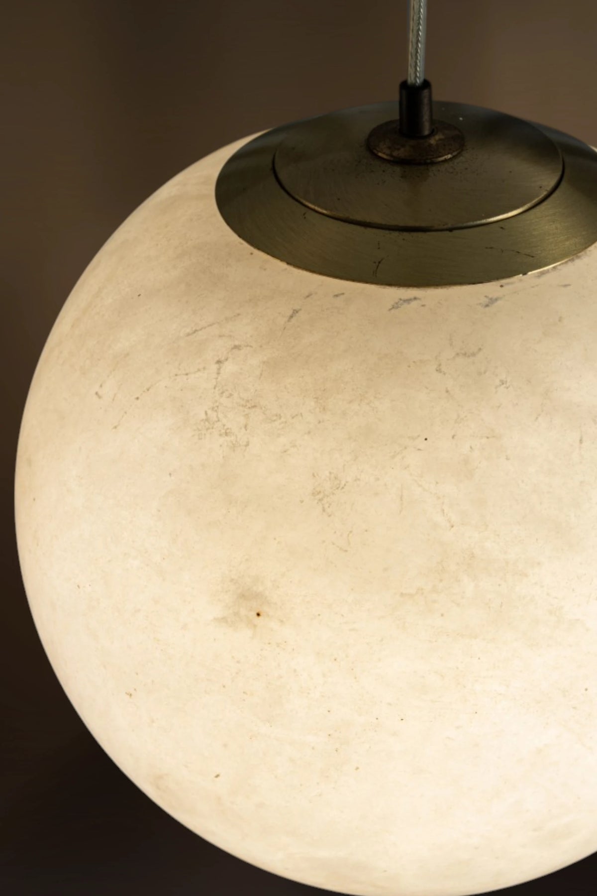 Elara Globe Alabaster Pendant