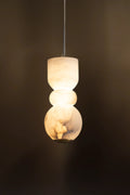 Cairn Sculptural Alabaster Pendant