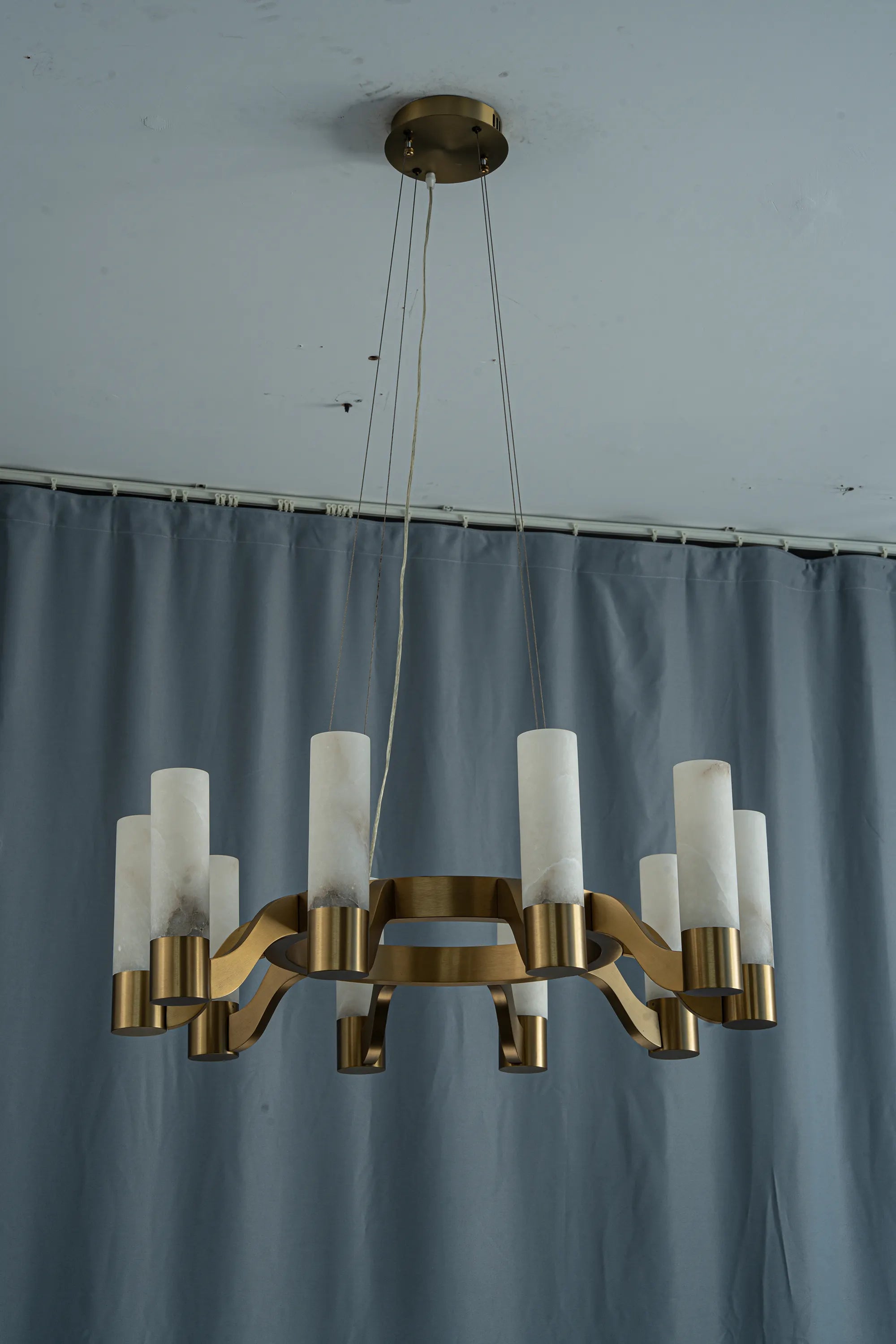 Aurelia 10-Light Alabaster Chandelier