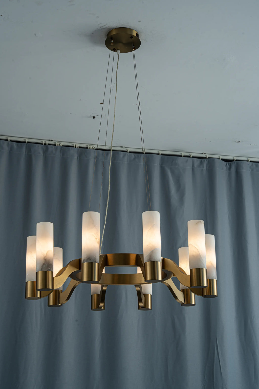 Aurelia 10-Light Alabaster Chandelier