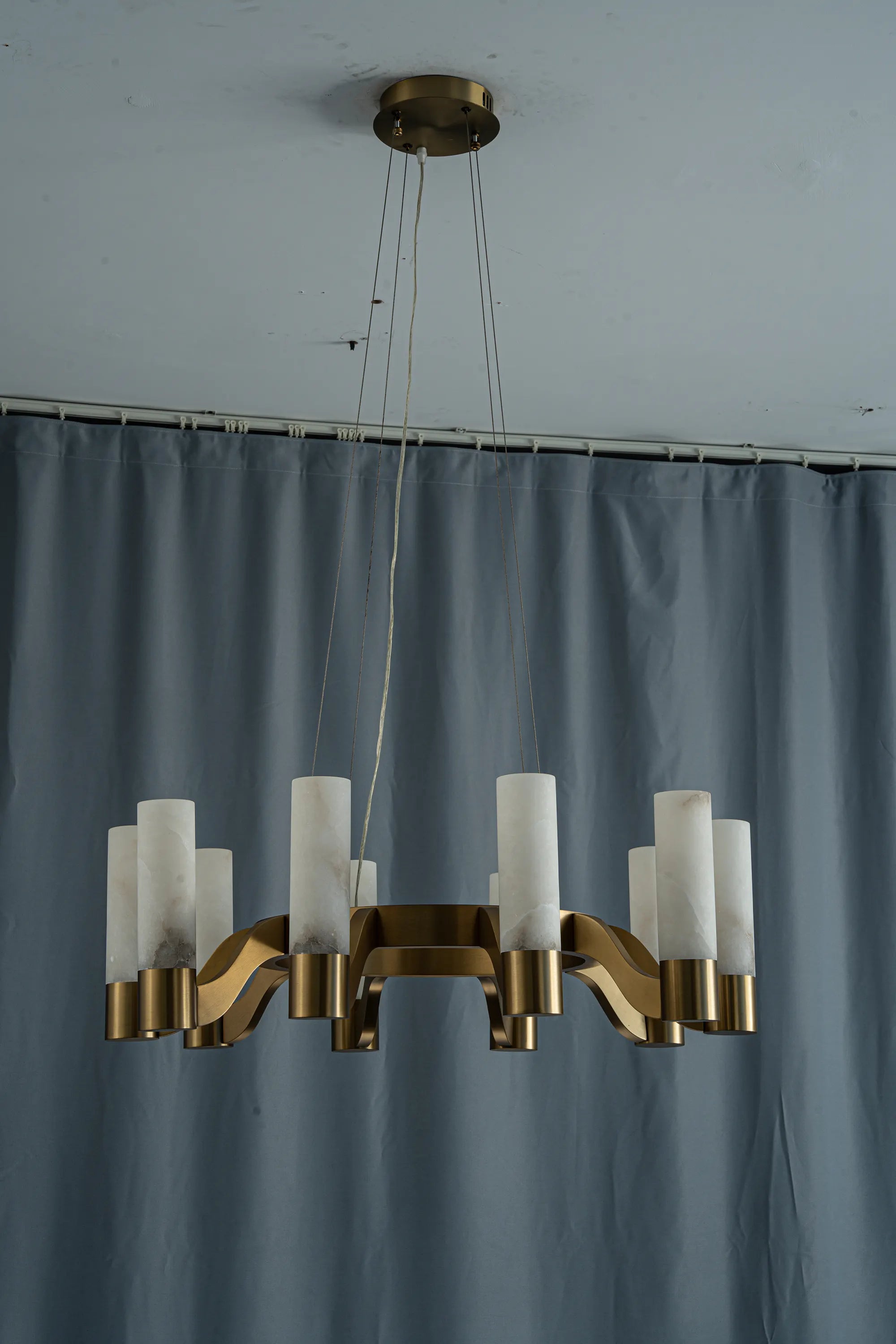 Aurelia 10-Light Alabaster Chandelier