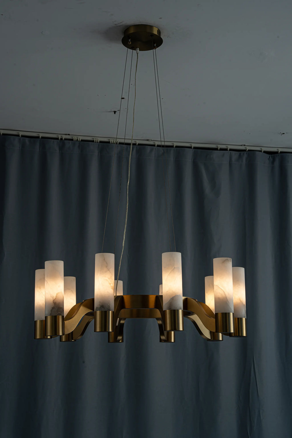 Aurelia 10-Light Alabaster Chandelier
