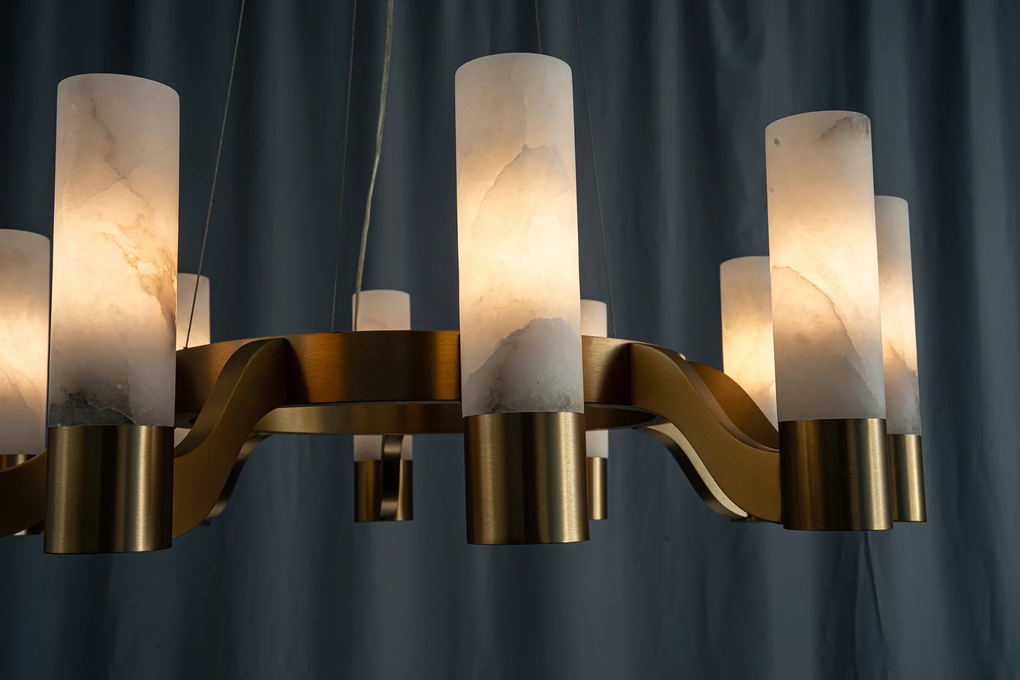 Aurelia 10-Light Alabaster Chandelier