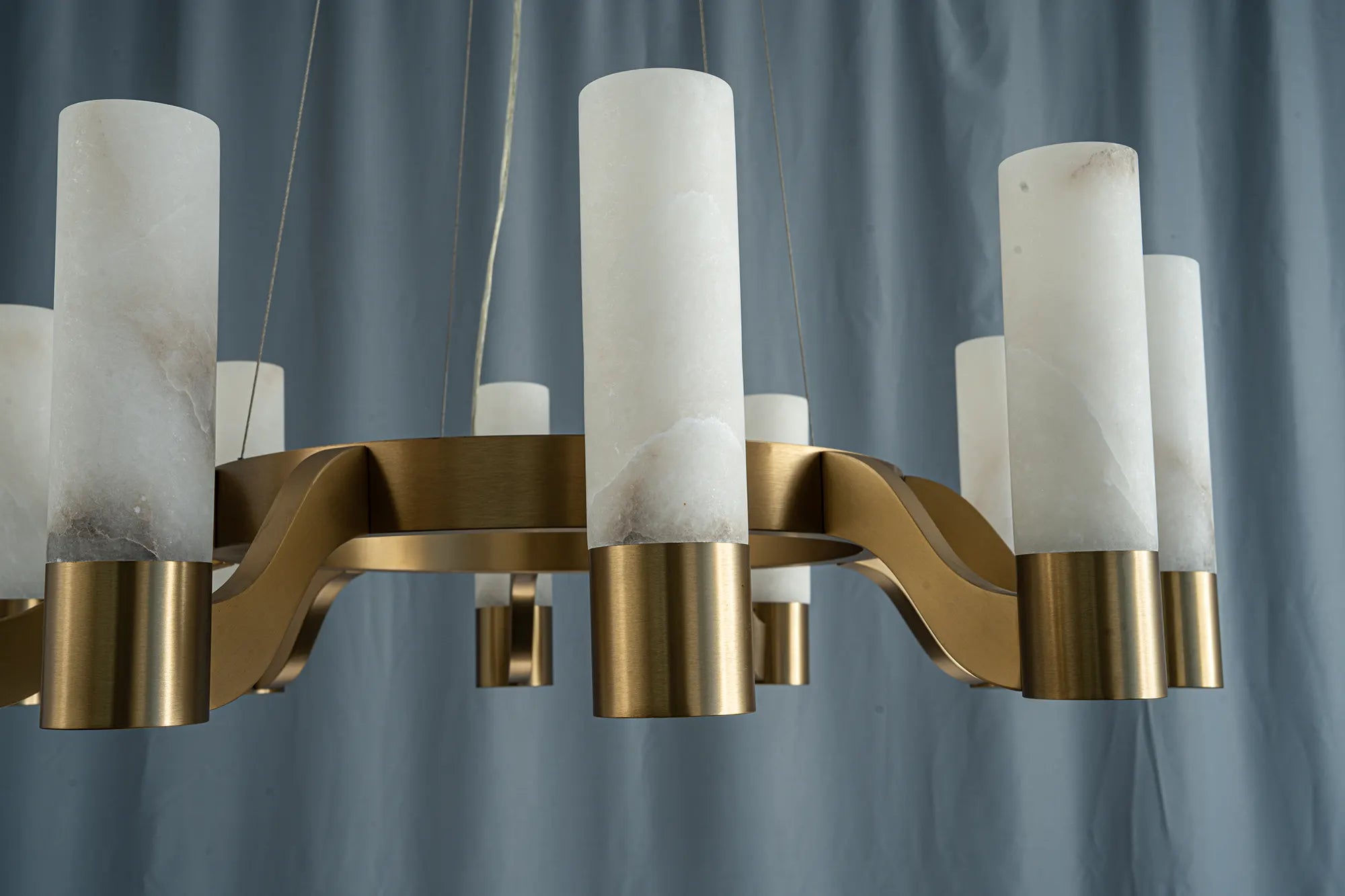 Aurelia 10-Light Alabaster Chandelier