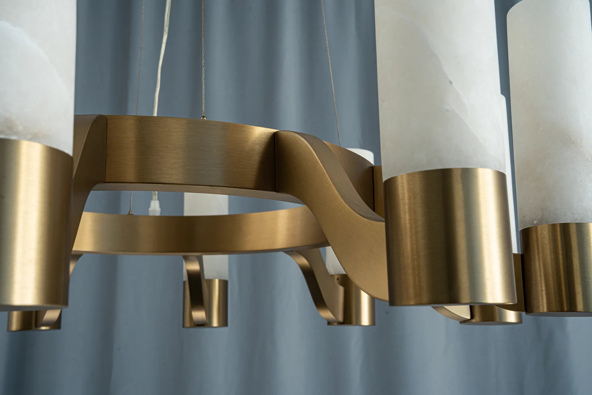 Aurelia 10-Light Alabaster Chandelier
