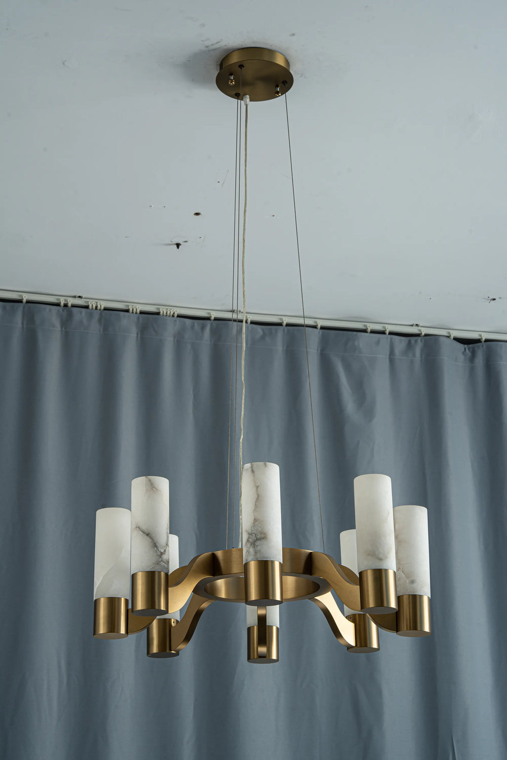 Aurelia 8-Light Alabaster Chandelier
