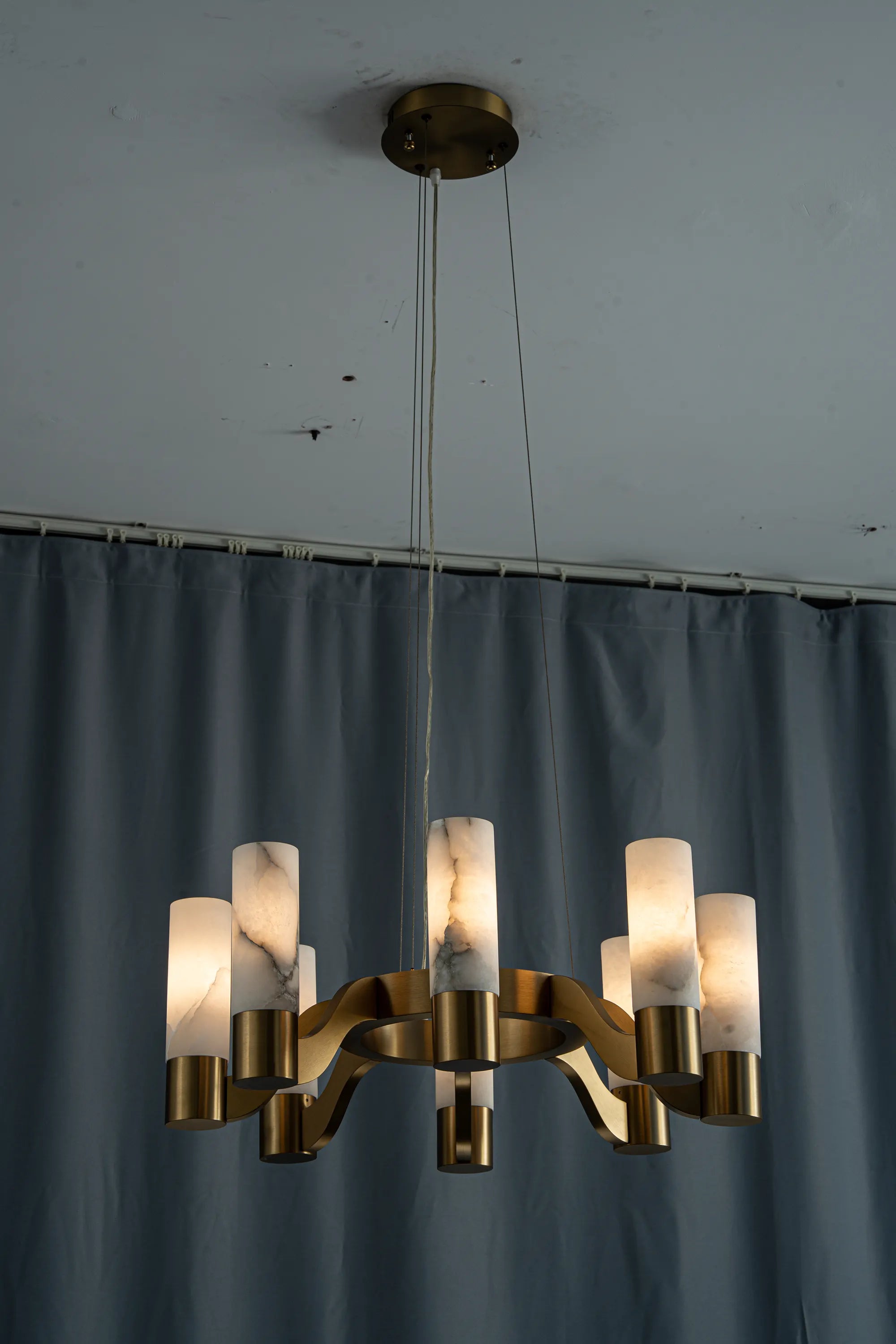 Aurelia 8-Light Alabaster Chandelier