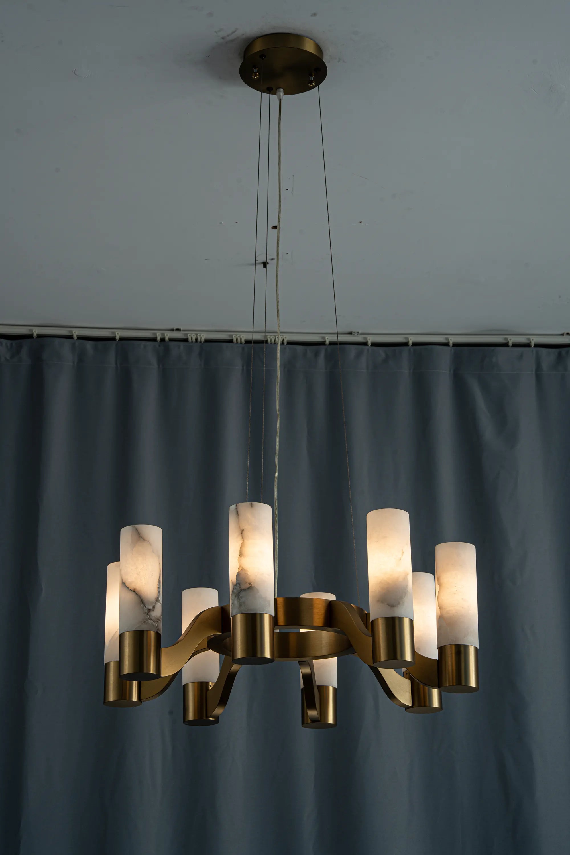 Aurelia 8-Light Alabaster Chandelier