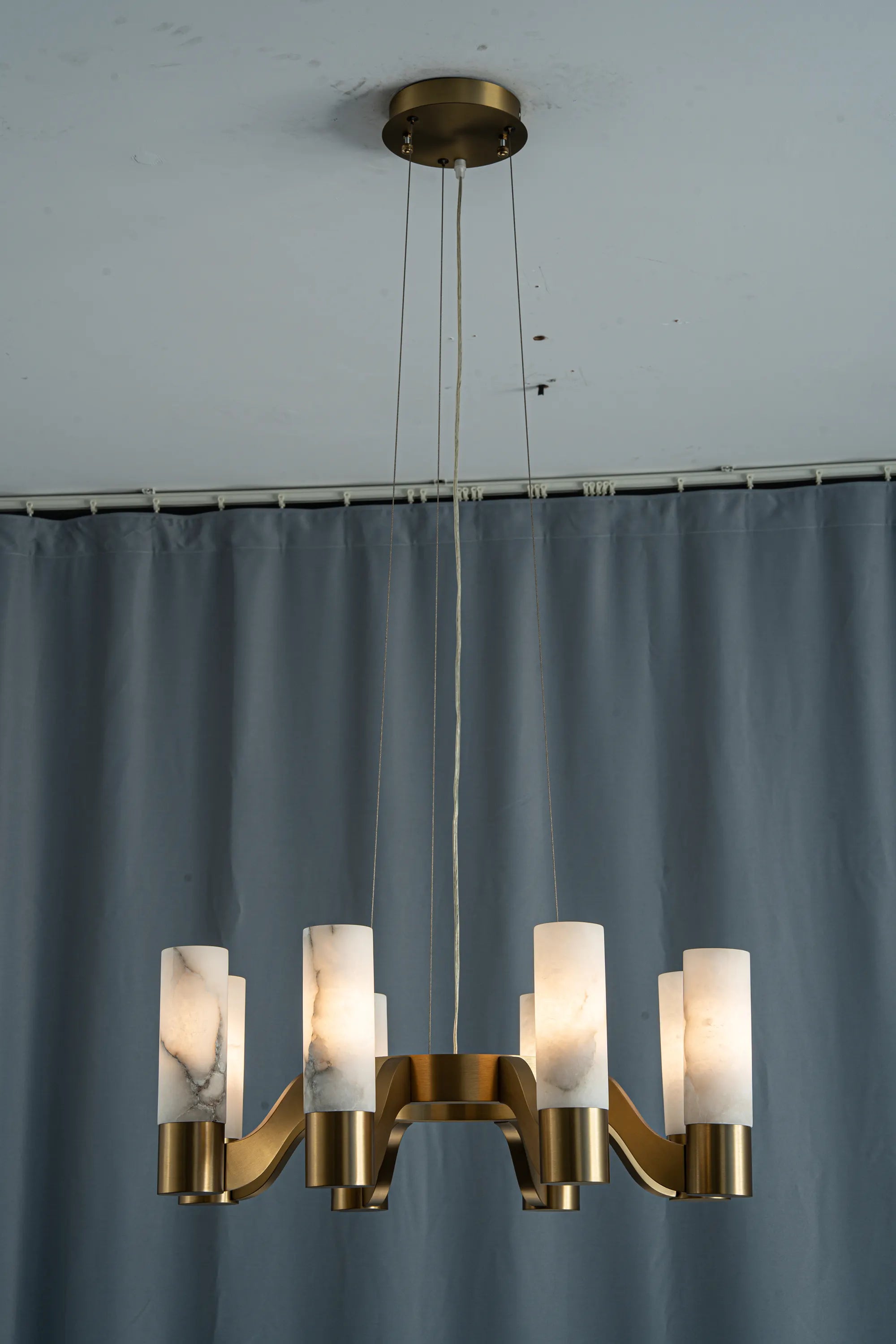 Aurelia 8-Light Alabaster Chandelier