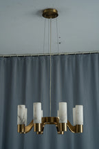 Aurelia 8-Light Alabaster Chandelier