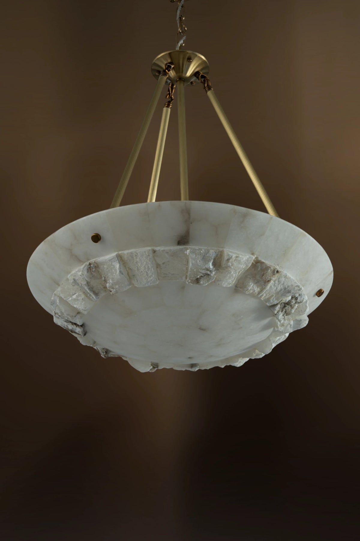 Aurelian Alabaster Bowl Chandelier