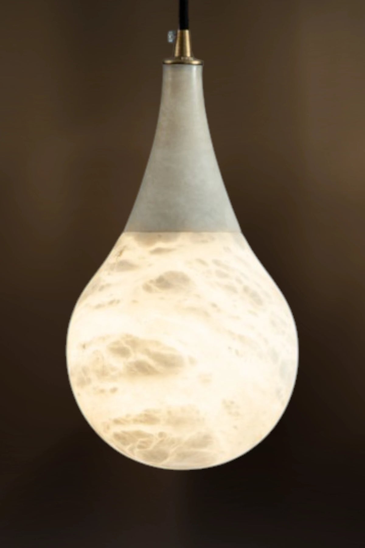 Nerina Teardrop Alabaster Pendant