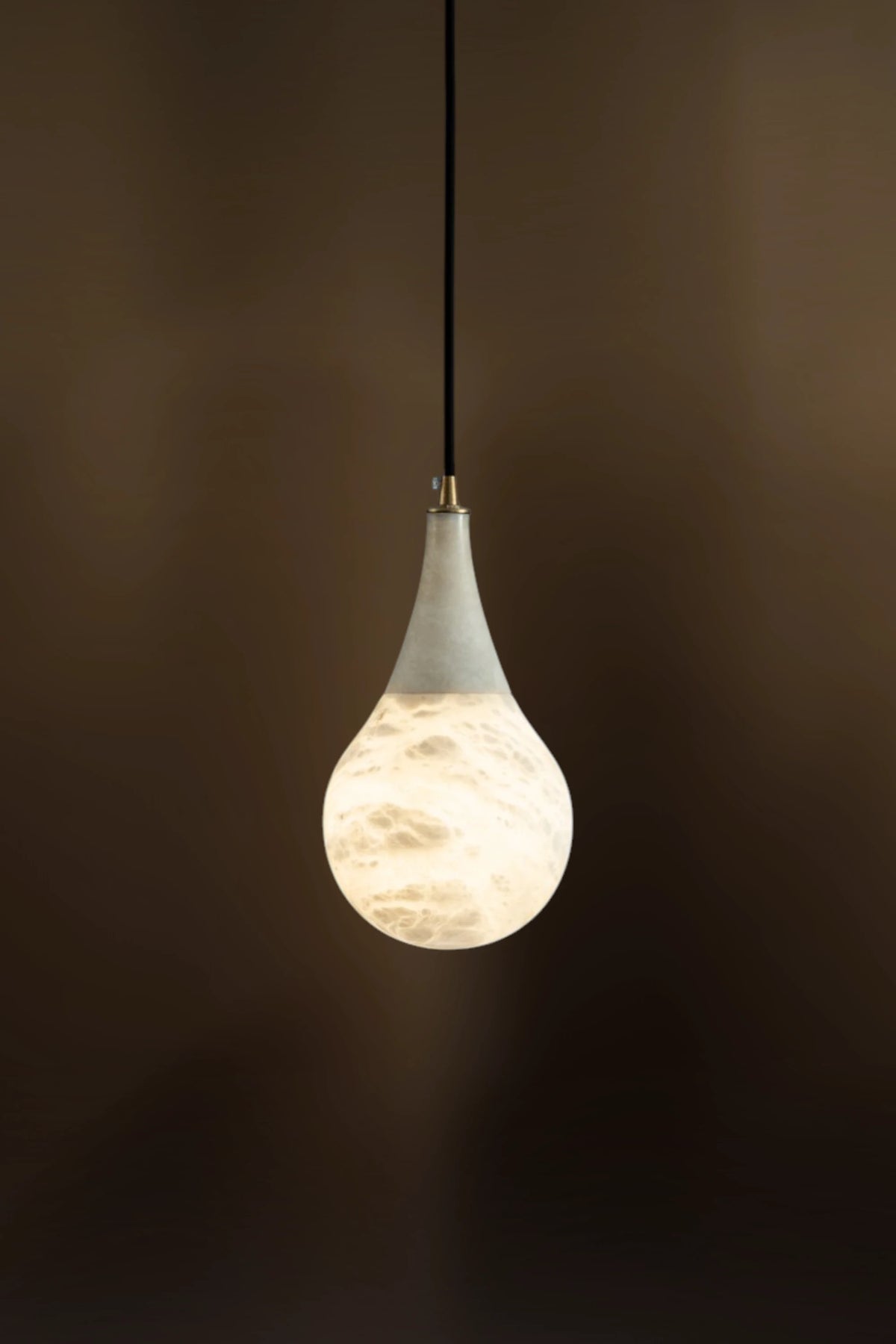 Nerina Teardrop Alabaster Pendant