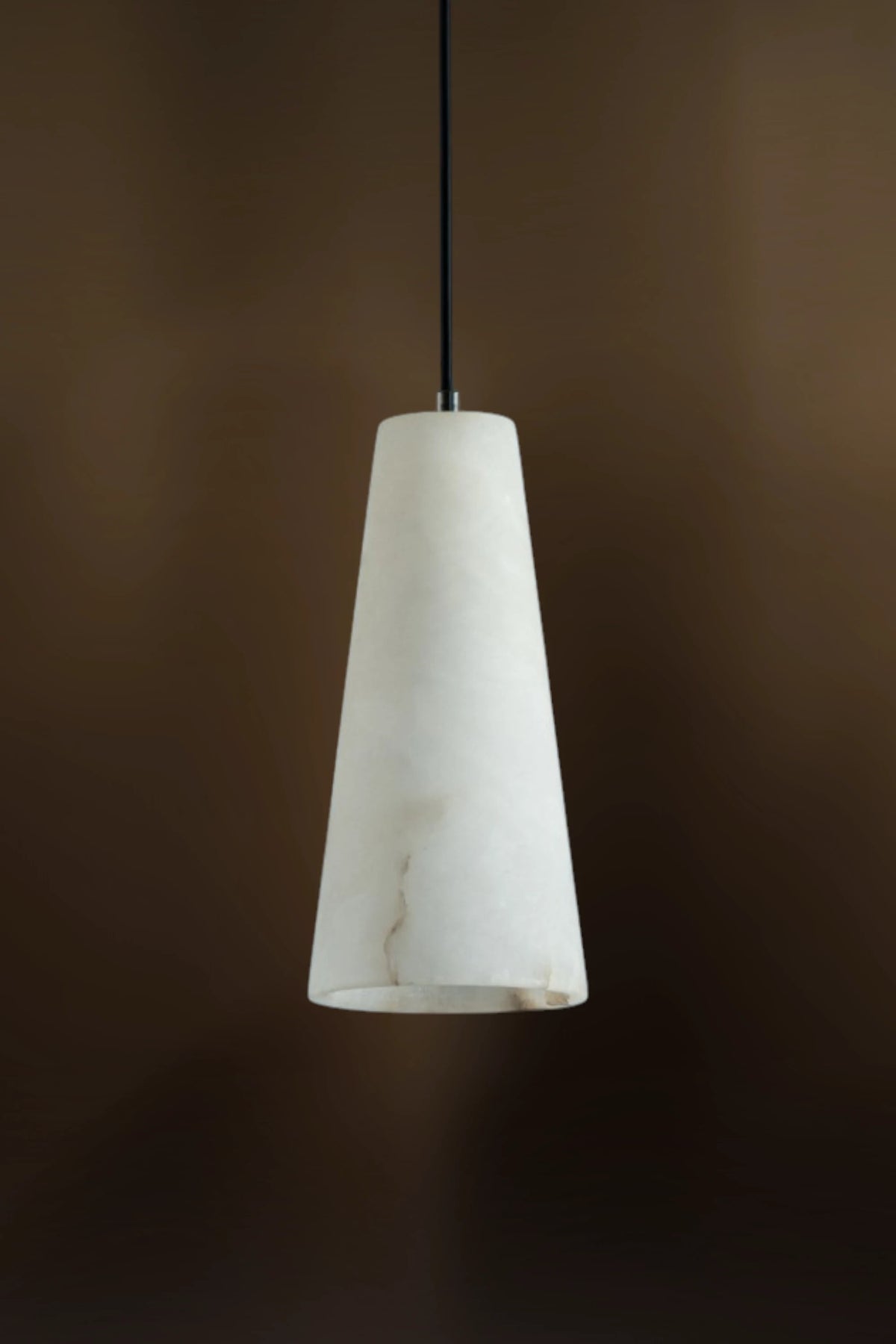 Soren Cone Alabaster Pendant