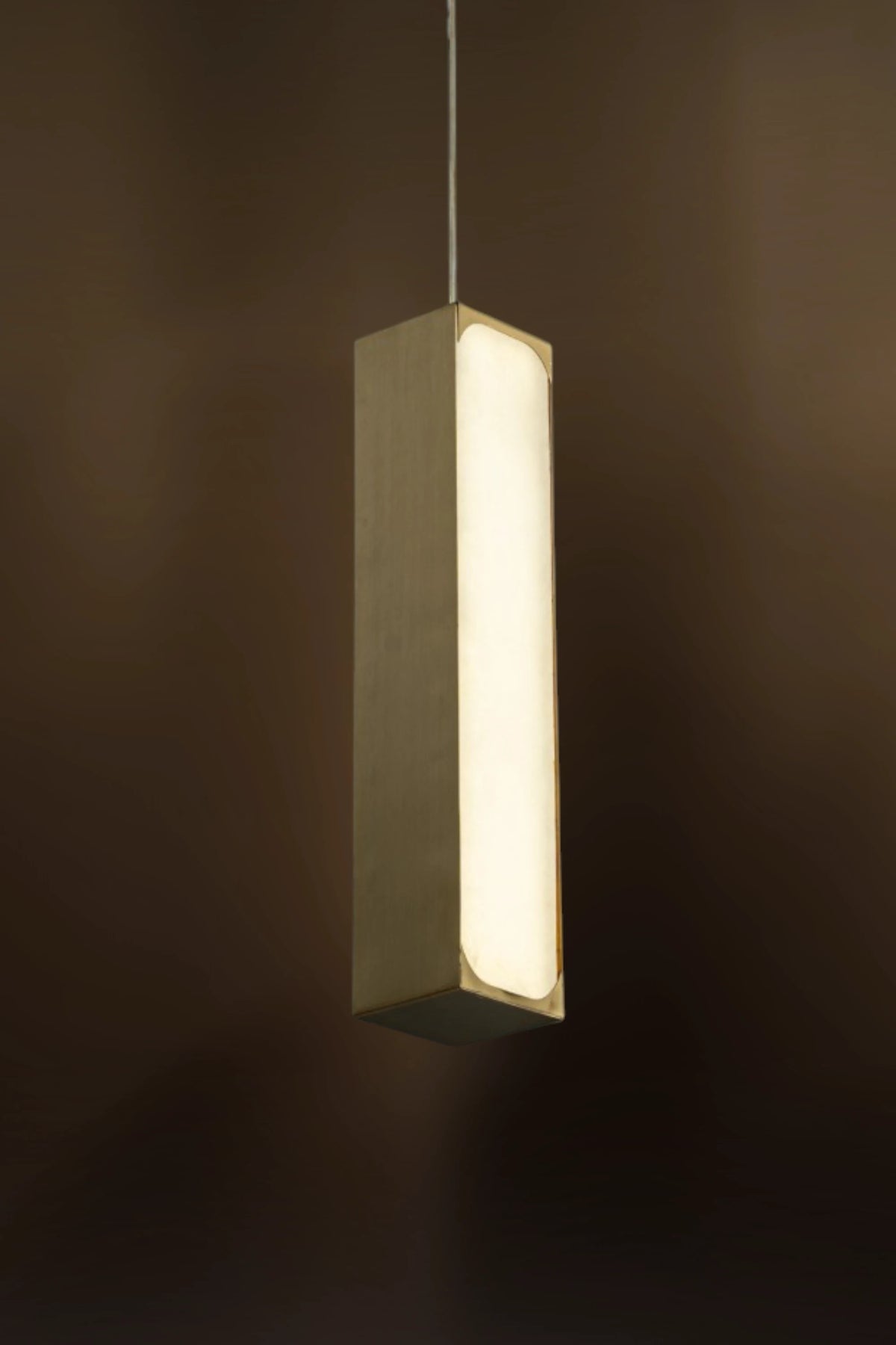 Alden Brass Alabaster Pendant