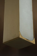 Alden Brass Alabaster Pendant