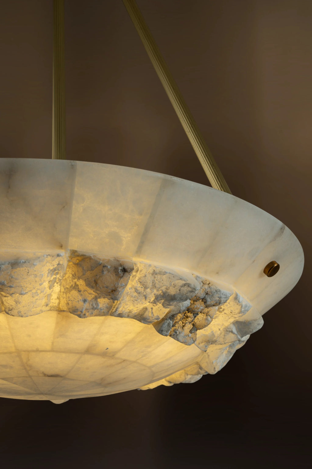 Aurelian Alabaster Bowl Chandelier
