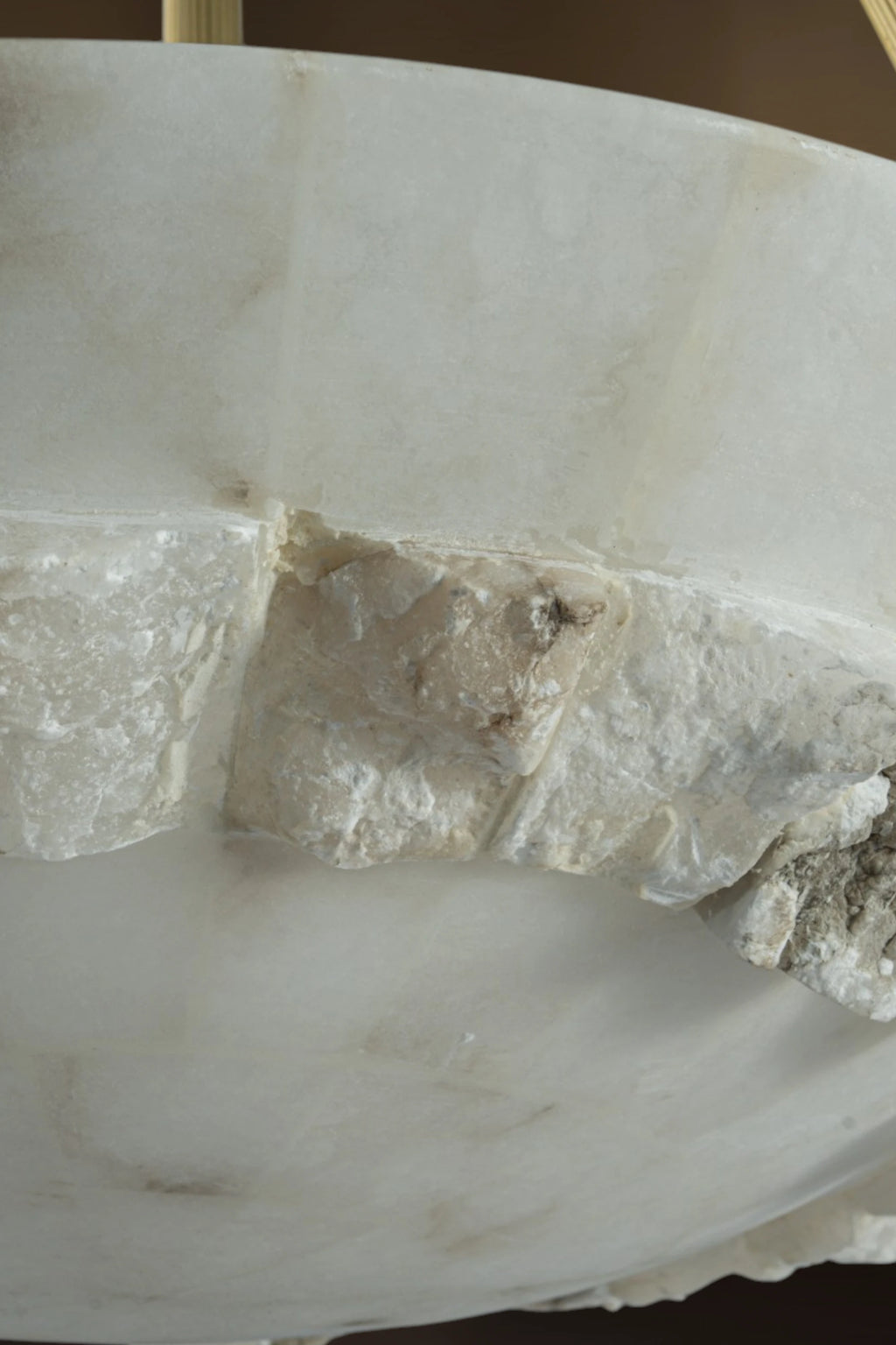 Aurelian Alabaster Bowl Chandelier