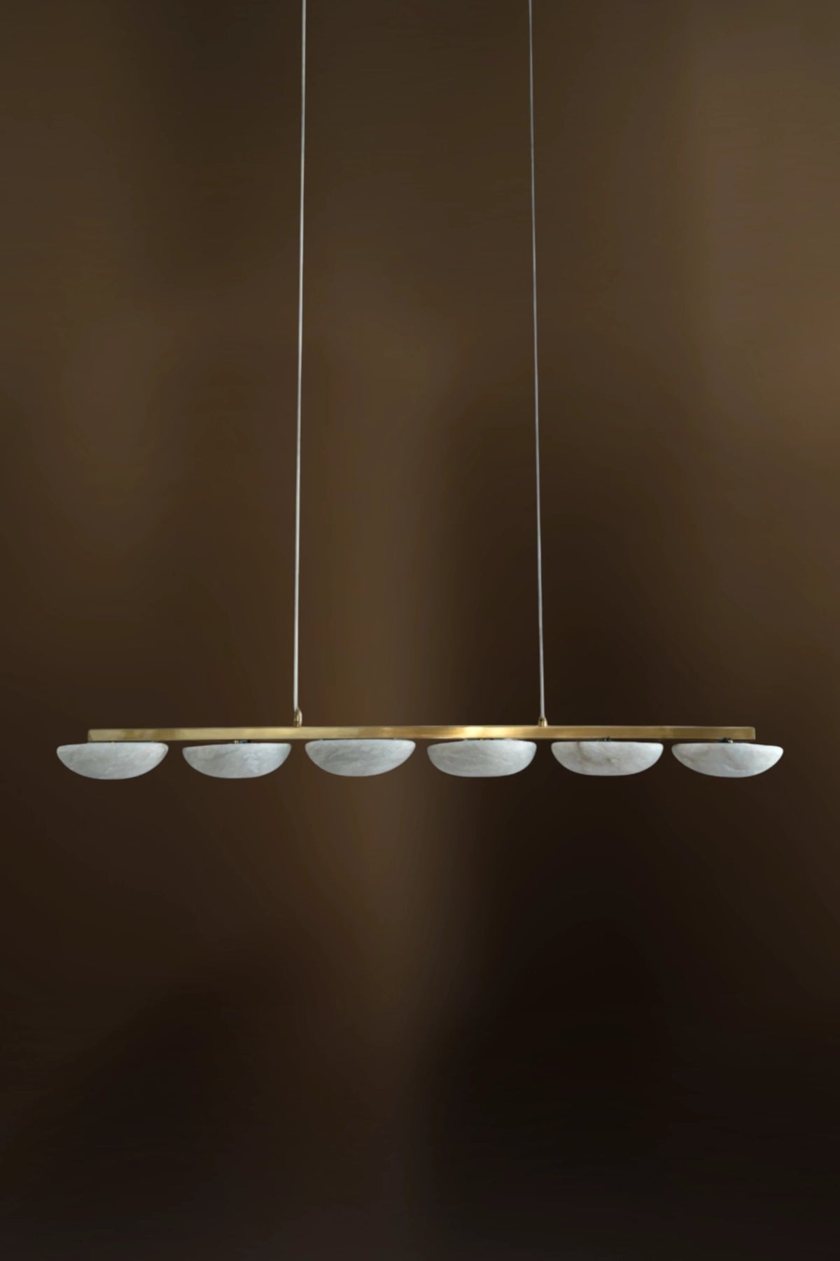 Selene Alabaster Linear Chandelier