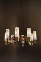 Aurelia 8-Light Alabaster Chandelier