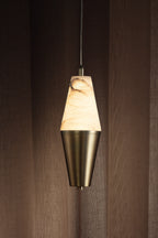 Celia Alabaster Pendant Light