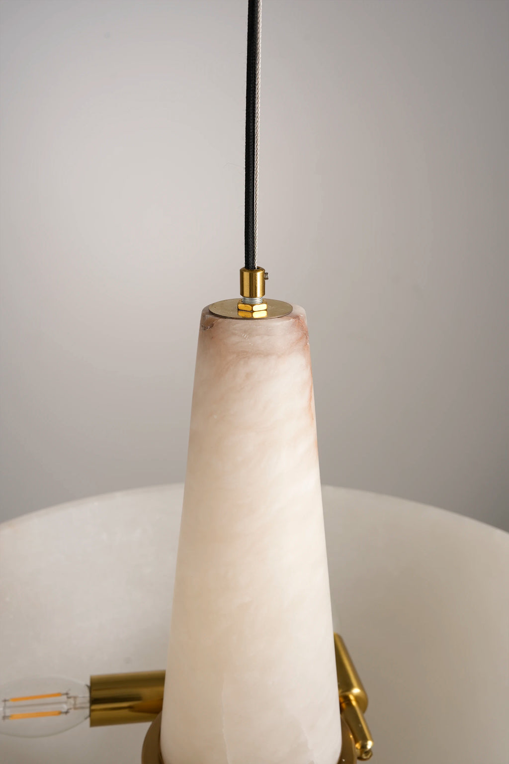 Lunara Alabaster Bowl Pendant