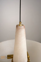 Lunara Alabaster Bowl Pendant