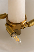 Lunara Alabaster Bowl Pendant