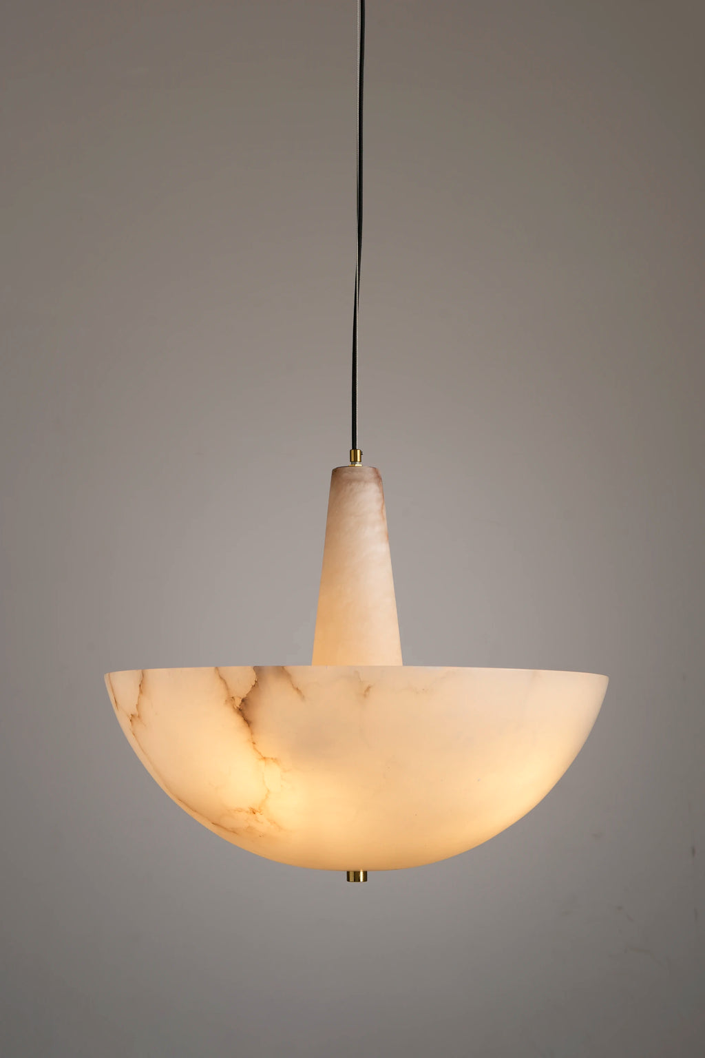 Lunara Alabaster Bowl Pendant