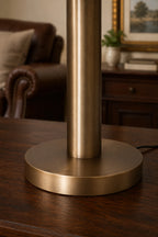 Melina Alabaster Dome Table Lamp
