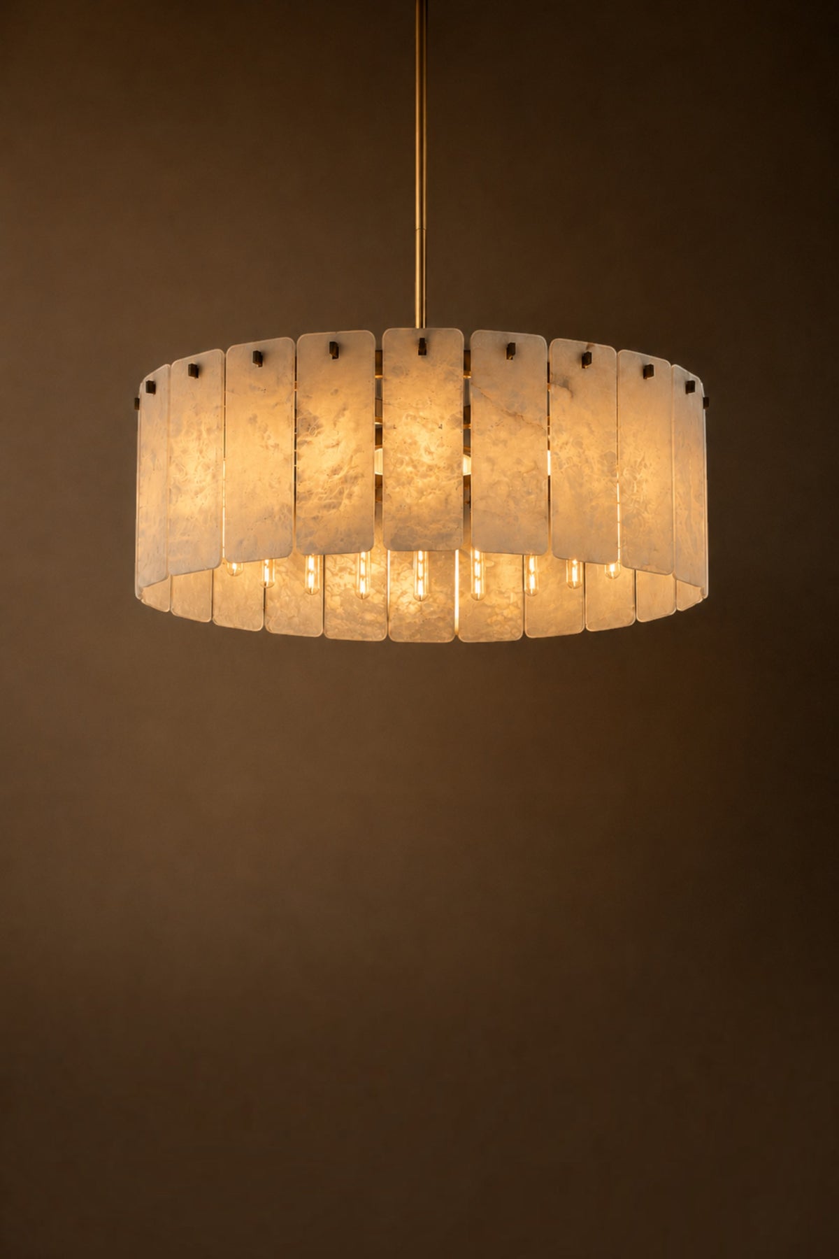 Varenna Alabaster Round Chandelier